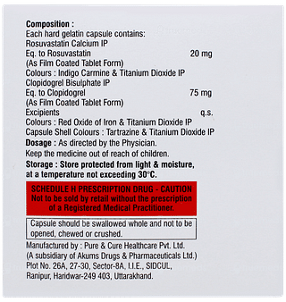 Rosuren Cv 20 Capsule 10