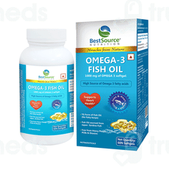 Bestsource Nutrition Omega 3 Fish Oil Softgels 60