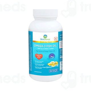 Bestsource Nutrition Omega 3 Fish Oil Softgels 60