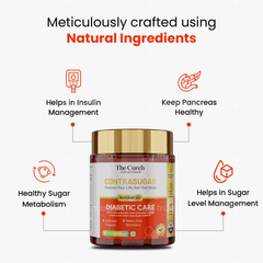 The Curen Contrasugar Advanced Diabetic Care Veg Capsule 60