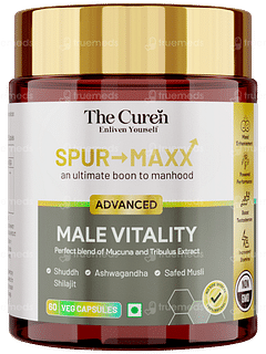 The Curens Spur Maxx Advanced Male Vitality Veg Capsule 60