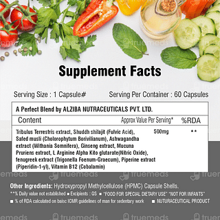 The Curens Spur Maxx Advanced Male Vitality Veg Capsule 60