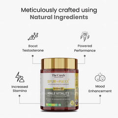 The Curen Spur Maxx Advanced Male Vitality Veg Capsule 60