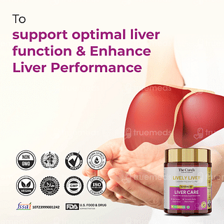 The Curen Lively Liver Advanced Veg Capsule 60