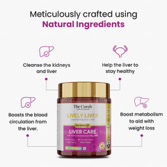 The Curen Lively Liver Advanced Liver Care Veg Capsule 60