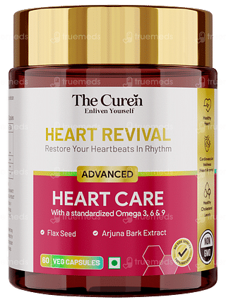 The Curen Heart Revival Advanced Veg Capsule 60