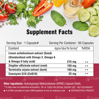 The Curen Heart Revival Advanced Veg Capsule 60