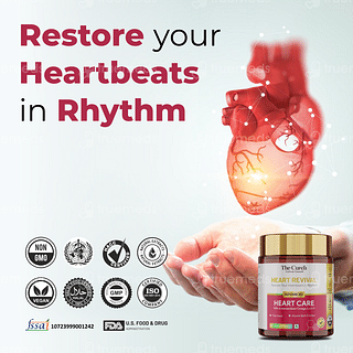 The Curen Heart Revival Advanced Veg Capsule 60
