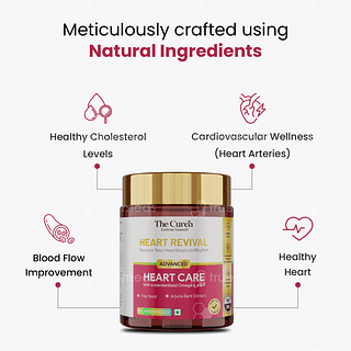 The Curen Heart Revival Advanced Veg Capsule 60