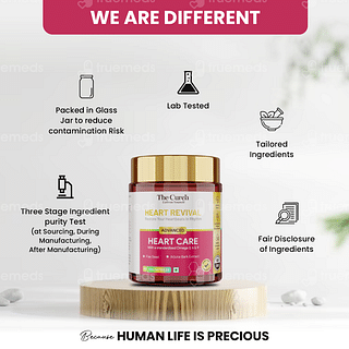 The Curen Heart Revival Advanced Veg Capsule 60