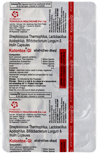 Kolontox Gi Capsule 10