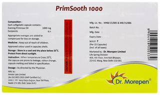 Primsooth 1000 Capsule 15