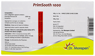 Primsooth 1000 Capsule 15