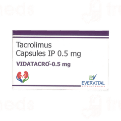 Vidatacro 0.5mg Capsule 10