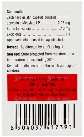 Lenvat 10 Capsule 30