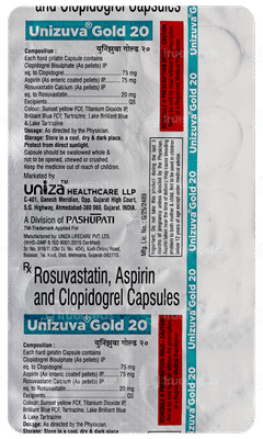 Unizuva Gold 20 Capsule 10