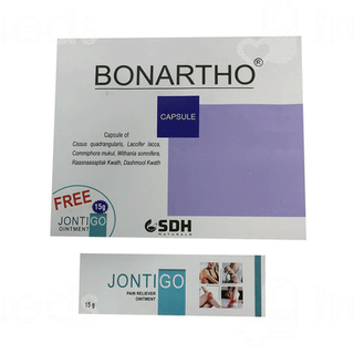 Sdh Naturals Bonartho Capsule 60 With Joint Go Ointment 15gm Free