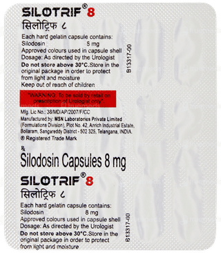 Silotrif 8 Capsule 15