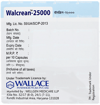 Walcrean 25000 Capsule 10