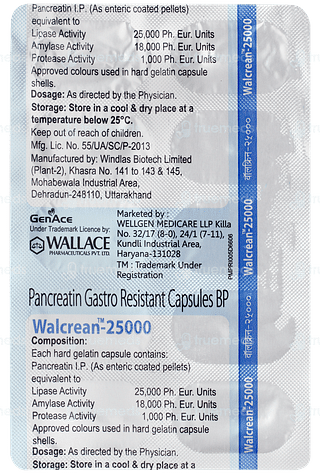 Walcrean 25000 Capsule 10