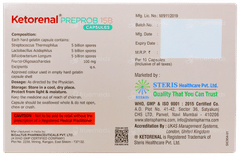 Ketorenal Preprob 15b Capsule 10