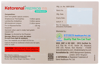 Ketorenal Preprob 15b Capsule 10