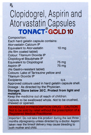 Tonact Gold 10 Capsule 10