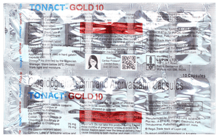 Tonact Gold 10 Capsule 10