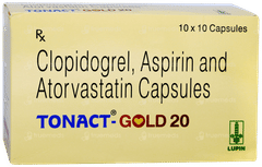Tonact Gold 20 Capsule 10