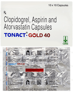 Tonact Gold 40 Capsule 10