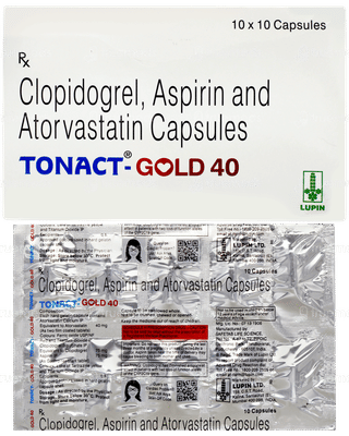 Tonact Gold 40 Capsule 10