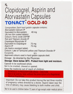 Tonact Gold 40 Capsule 10