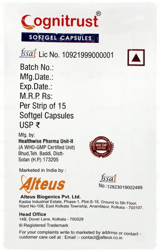 Cognitrust Capsule 15