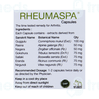 Kairali Rheumaspa 6 Pack Of 10 Capsules