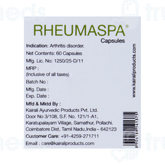 Kairali Rheumaspa 6 Pack Of 10 Capsules
