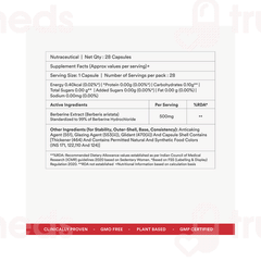 Origins Nutra Berberine Capsule 28