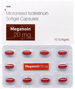 Meganoin 20mg Capsule 10
