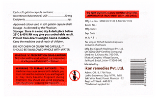 Meganoin 20mg Capsule 10