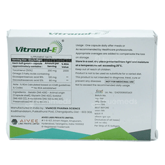 Vitranol E Capsule 15