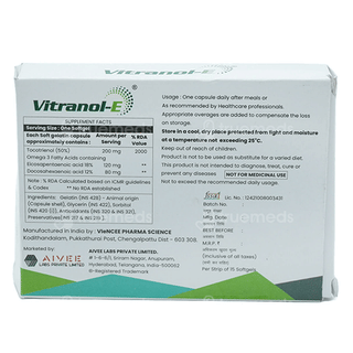 Vitranol E Capsule 15