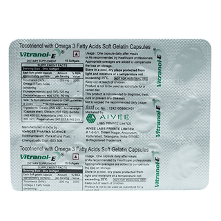 Vitranol E Capsule 15