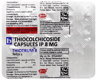 Thiotrum 8 Capsule 10