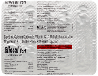 Eliocal Fort Capsule 10