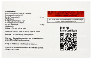 Rosufree Cv 20/75 Capsule 10