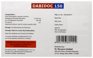 Dabidoc 150 Capsule 10