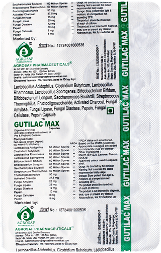 Gutilac Max Capsule 10