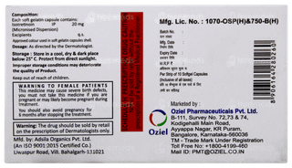 Isonise 20 Capsule 10