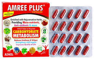 Aimil Amree Plus New Advanced Formula Capsule 20