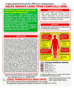 Aimil Amree Plus New Advanced Formula Capsule 20