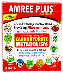 Aimil Amree Plus New Advanced Formula Capsule 20